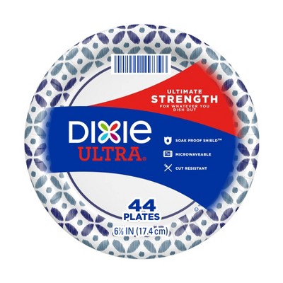 Dixie Ultra Disposable Paper Plates 6 7/8" - 44ct