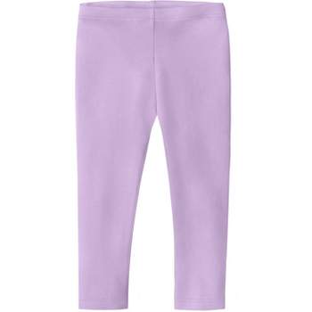 M&S Cotton Lilac Leggings, 2-3 Years