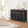 Homhougo TV Stand for TVs up to 55" Black - 4 of 4