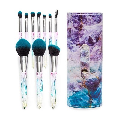 LOVELAY CREATIONS 10-Piece Acrylic Makeup Brushes