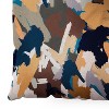 Ninola Design Artistic Texture Blue Gold Floor Pillow - Deny Desings - 3 of 4