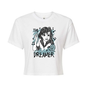Women's - Disney - Ariel The Dreamer Cropped Graphic T-Shirt - 1 of 4