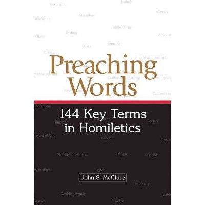 Preaching Words - by  John S McClure (Paperback)