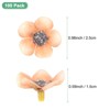 Unique Bargains Silk Decor DIY Wedding Mini Bulk Artificial Daisy Flowers Heads - 3 of 4