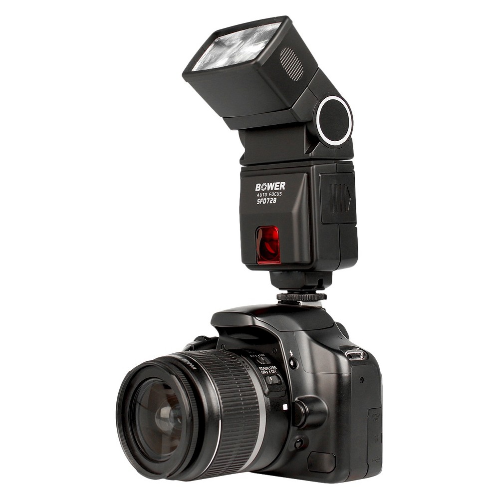UPC 636980504124 product image for Bower Camera Flash Compatible with Canon EOS E-TTL I/II - Black (SFD728C) | upcitemdb.com