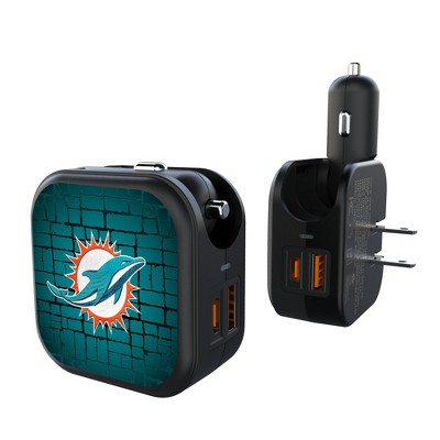 NFL AFC Teams Brick Wall 18-Watt 2 in 1 USB A/C Charger
