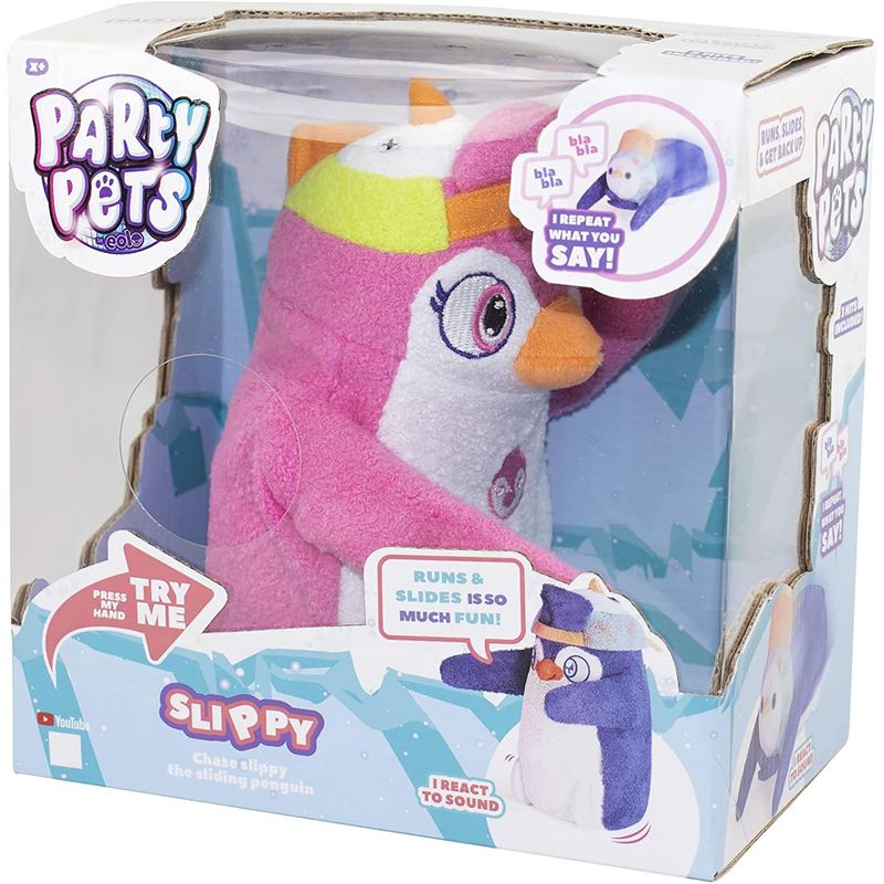Eolo Party Pets Slippy The Penguin Electronic Plush With Movement and Sound, 2 of 5