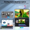 UPERFECT 18.5" 100Hz Dual-Screen Portable Monitor, 1080P IPS Display with USB-C & Mini HDMI,180¡ã Adjustable Stand & VESA No Driver Needed - 3 of 4