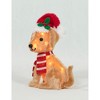 Everstar 19in  Plush Baby Labrador Sculpture, Brown - 3 of 4