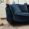 NicBex Couches for Living Room Single Deep Seat Sofa Couch Fabric Slip-covered Armchair with 1 Big Back Cushion and 2 Big Toss Pillows - 2 of 4