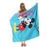 Disney Minnie Mouse Love Minnie Silk Touch Throw Blanket 50x60 Inches - 4 of 4