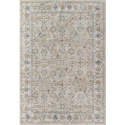 Mark & Day Stepfon 7'10"x10'2" Rectangle Woven Indoor Area Rugs Medium Brown: Traditional Stain-Resistant Polyester for Kitchen & Living Room