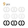 Allegra K Women's Bra Shoulder Strap Clips Buckles Bra Strap Anti-Slip Buckles Straps - 2 of 4