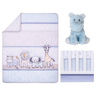 Sammy and Lou Safari Yearbook Crib Bedding Set - 4pc