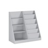 PAGED 4 Tier Kids Bookshelf,Multifunctional Book Rack with Shelves,Toy Storage Organizer for Bedroom, - 4 of 4