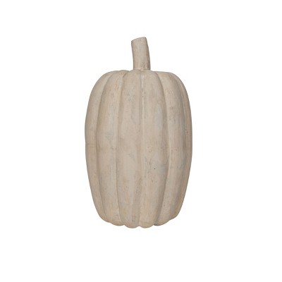 Decorative Paper Mache Pumpkin by Foreside Home & Garden