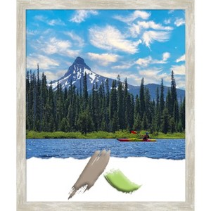 Amanti Art Crackled Metallic Narrow Picture Frame - 1 of 4