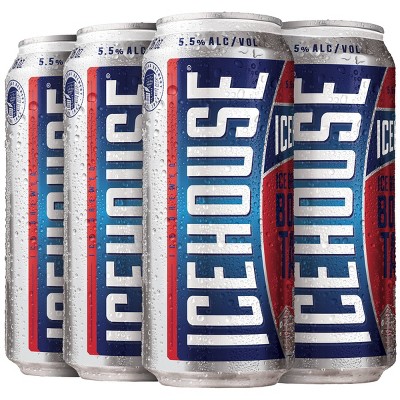 Icehouse Ice Lager Beer - 6pk/16 fl oz Cans