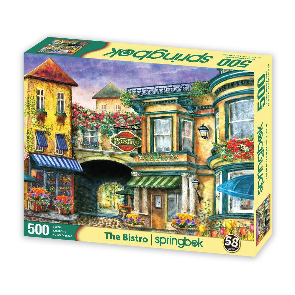 Photos - Jigsaw Puzzle / Mosaic Springbok The Bistro Jigsaw Puzzle - 500pc 