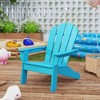Tangkula 2PCS Kid's Adirondack Chair All-Weather HDPE Toddler Lawn Chair w/ Ergonomic Design - 3 of 4