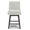 Spruce&Spring Swivel Counter Height Barstool with Double-layed Seat - 4 of 4