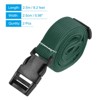 Unique Bargains Polyester Adjustable Travel Bag Luggage Strap with Buckle 2 Pcs - 2 of 4