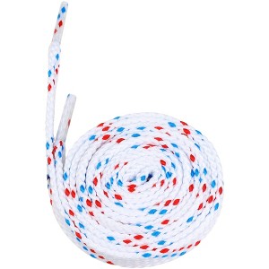 Elerevyo Polka Dots Shoe Laces Flat Shoelaces Double Color Twill Shoe Strings for Casual Sneakers 2 Pairs - 1 of 4