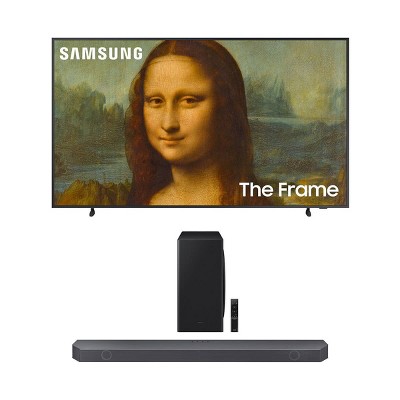 Samsung QN55LS03BA 55" The Frame QLED 4K Smart TV (2022) with HW-Q800B 5.1.2ch Soundbar with Dolby Atmos & DTS:X (2022)