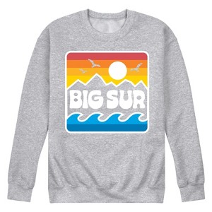 Men's - Instant Message - Big Sur Badge Graphic Fleece Sweatshirt - 1 of 4