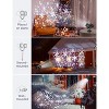 FAAYFIAN Double Head Snowflake Christmas Projector Lights, Outdoor LED Snowfall Landscape Light for House, Tree & Yard Holiday Decoration - 2 of 4