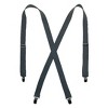 CTM Women's Elastic Clip-End 1 Inch Basic Suspenders - 3 of 4