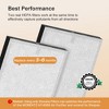 MORENTO Genuine HEPA Air Purifier Replacement Filter for Air Purifer,Enhanced Version - 2 of 4