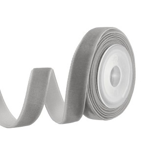 Unique Bargains Velvet Single-Faced Vintage Soft Craft Decorative Wedding Ribbon - 1 of 4