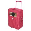 Badger Basket Double Trolley Doll Carrier with Two Sleeping Bags and  Pillows - Pink/Star