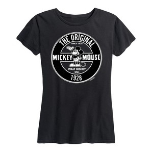 Women's - Disney - Mickey Mouse Original Badge Short Sleeve Graphic T-Shirt - 1 of 4