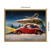 Amanti Art Mouse with Christmas Tree by Lucia Heffernan Canvas Wall Art Print Framed 24 x 18-in. - 4 of 4