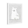 15" x 21" Loving Bears Framed Art Print: Wall Decor, Animal Theme, Plastic Frame - Wynwood Studio - 2 of 4