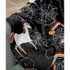 Kate Aurora Trick or Treat Halloween Unicorns, Pumpkins & Spider Webs Ultra Soft & Plush Accent Throw Blanket - 50 in. W x 60 in. L - 3 of 3