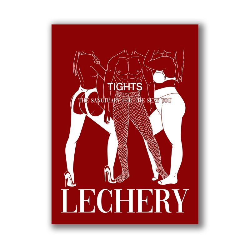 LECHERY Women's Dotted Ring Tights (1 Pair), 4 of 5