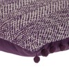 Parkland Collection,Transitional Woven Square Pillow - 4 of 4