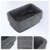 REGALWOVEN Odorless Cotton Rope Handcrafted Compact Size Multiple Use Open Storage Bins 3 Pcs - 2 of 4