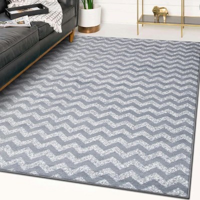 Luxe Weavers Geometric Chevron Runner Rug