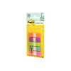 Post-it® Flags, Assorted Bright Colors, .5 in. Wide, 100 Flags/On-the-Go Dispenser: Multicolor Removable File Tabs - 4 of 4