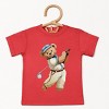 The Juniper Shop Watercolor Golf Bear Toddler Short Sleeve Tee - 2 of 4