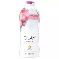 Olay Fresh Outlast Body Wash with Star Apple & Hibiscus - 22 fl oz