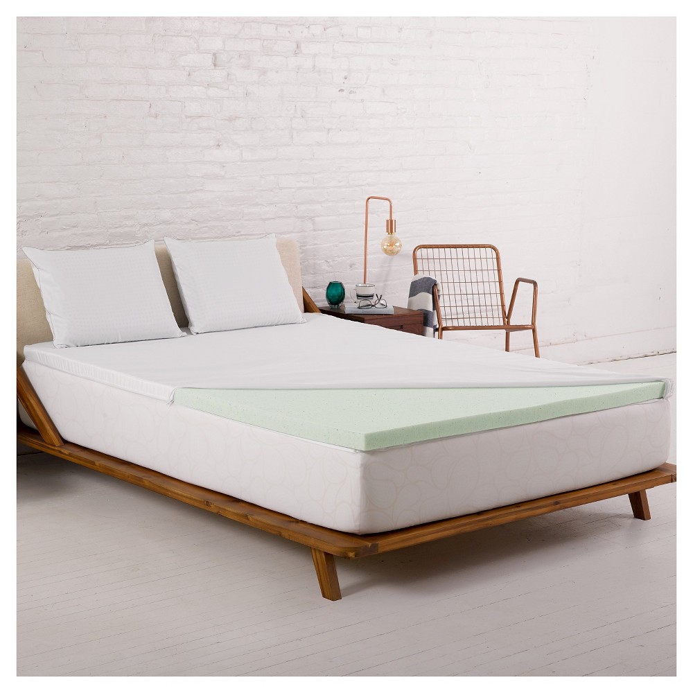 Upc 811190017637 2 Phase Change Memory Foam Mattress Topper