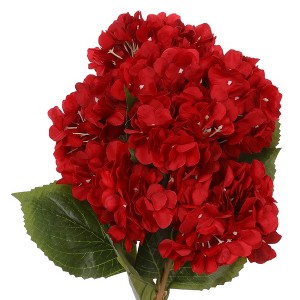 REGALWOVEN Wedding Home Decor Hydrangea Artificial Silk Flowers 17.7" 6 Pcs - 1 of 4