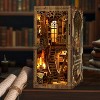 Chaokws DIY Book Nook Kit – Miniature Dollhouse Booknook, 3D Wooden Bookshelf Puzzle（Antique Books Collection Room） - 4 of 4