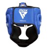 RDX Sports Head Guard Aura Plus T-17: Boxing, MMA, Sparring, Protective Gear, Impact Absorption, Adjustable Fit, Durable, Training Equipment - 4 of 4
