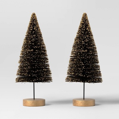 Mini Bottle Brush Christmas Tree Filler Set - Threshold™ : Target